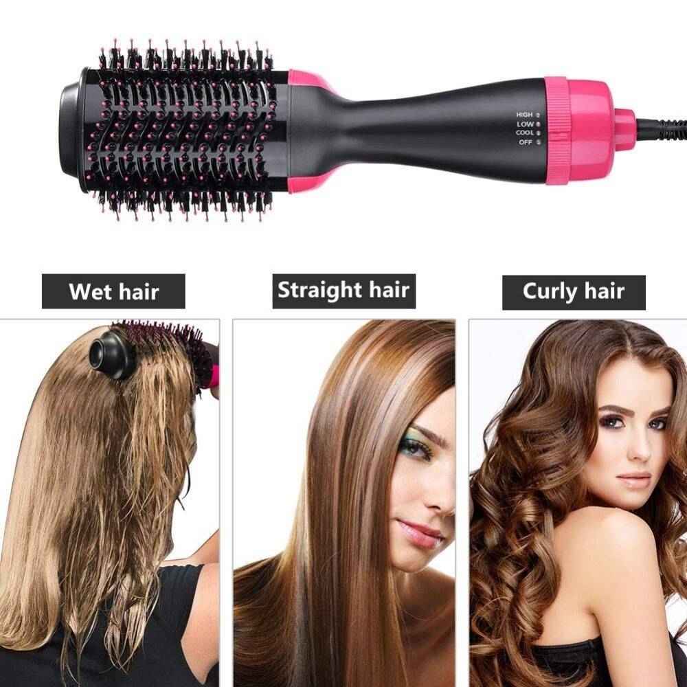 Hot Air Hair Dryer Brush & Volumizer 