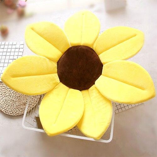 Soft Seat Blossoming Flower Baby Bathtub  