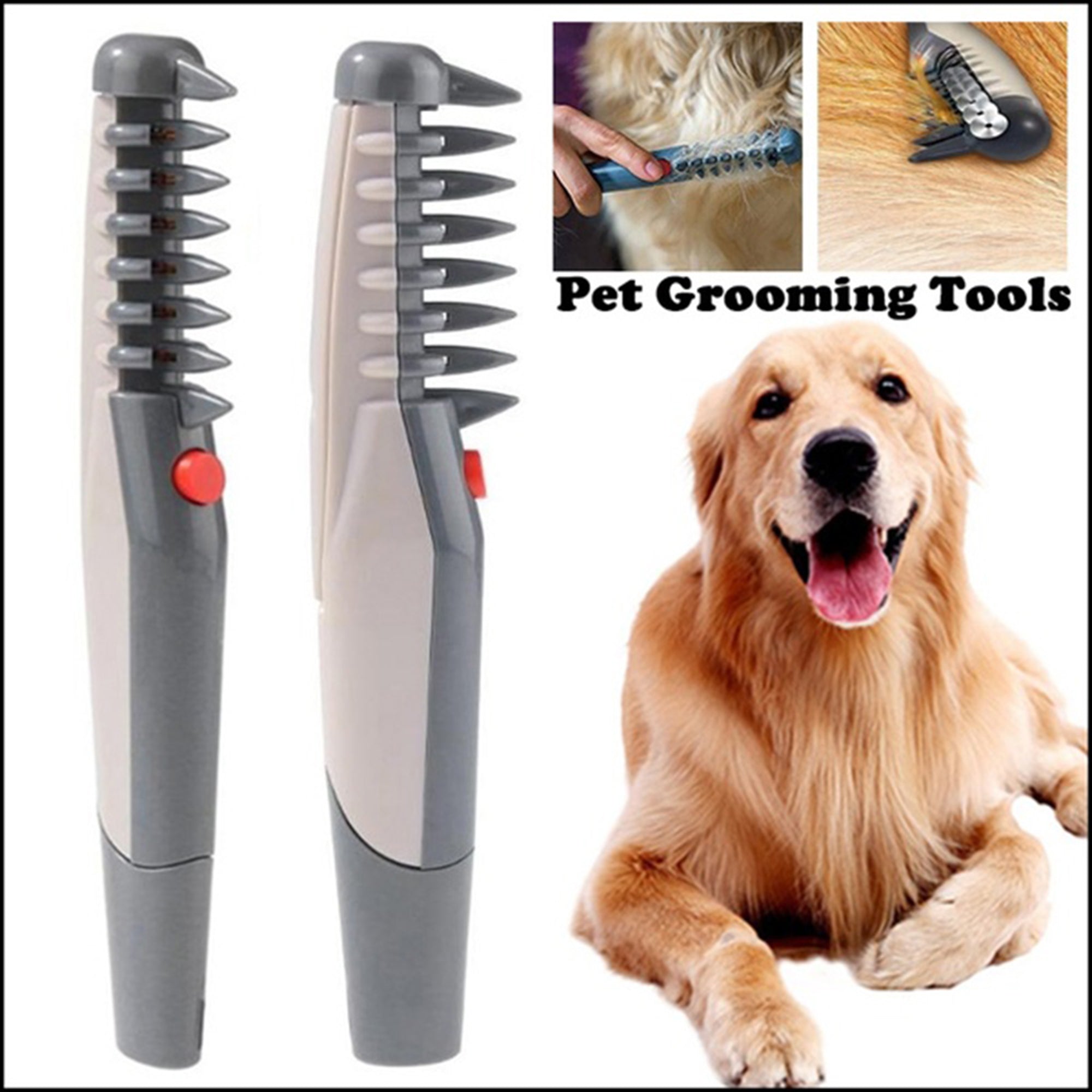 Electric Dog Cat Comb Hair Trimming Grooming