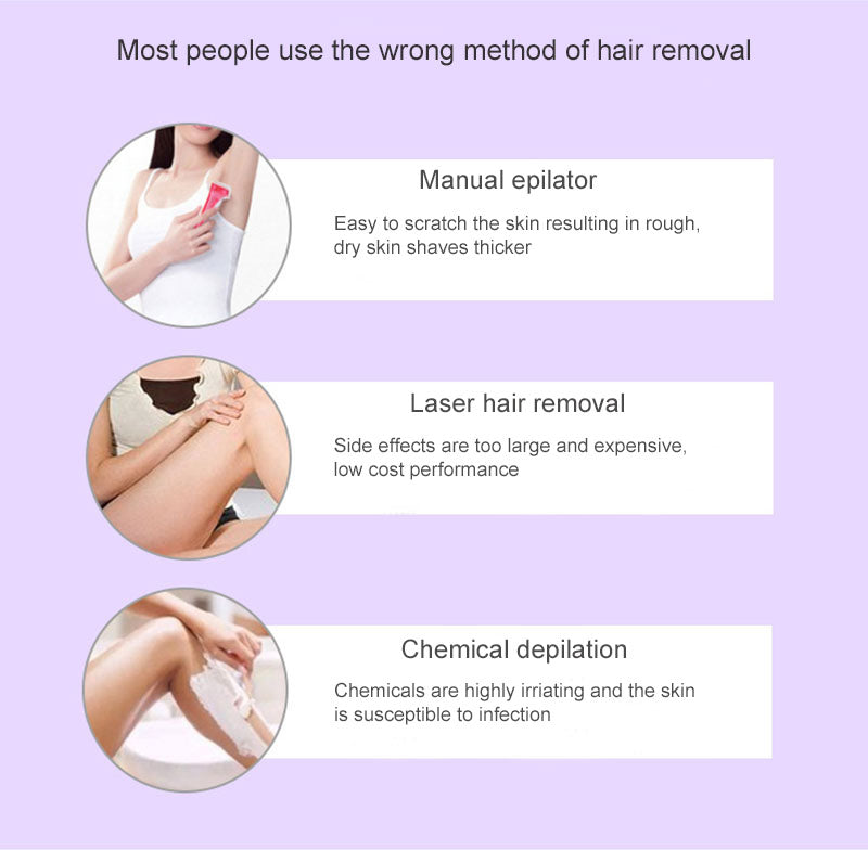 Painless Electric Laser Epilator For Women 