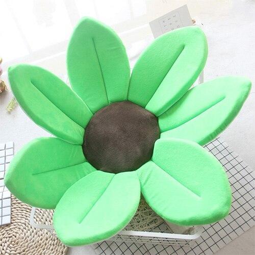 Soft Seat Blossoming Flower Baby Bathtub  