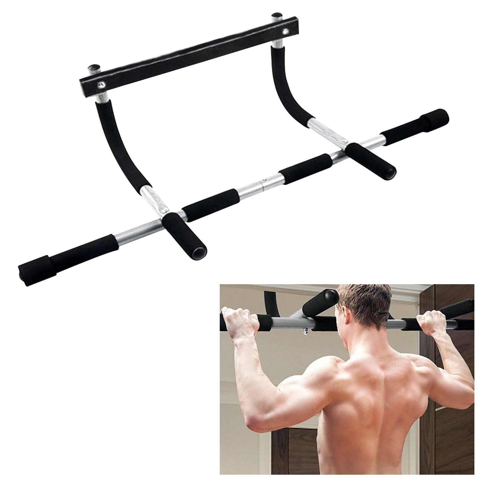 Multi-functional Adjustable Indoor Pull Up Bar